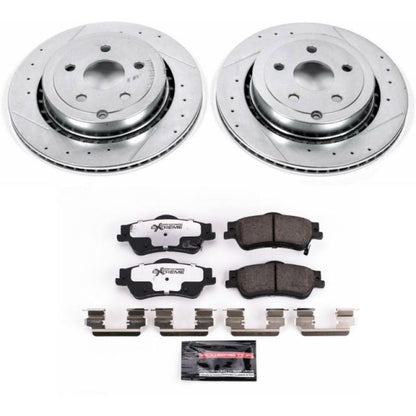 Power Stop 11-17 Chevrolet Caprice Trasero Z26 Street Warrior Juego de frenos