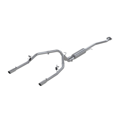 MBRP 2003-2007 Chev/GMC 1500 Classic 4.8/5.3L EC/CC-SB Cat Back Dual Split traseiro