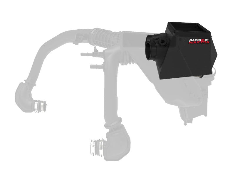 Sistema de admissão de ar frio de indução rápida com filtro Pro Dry S 19-20 Ford Edge V6 2,7L (tt)