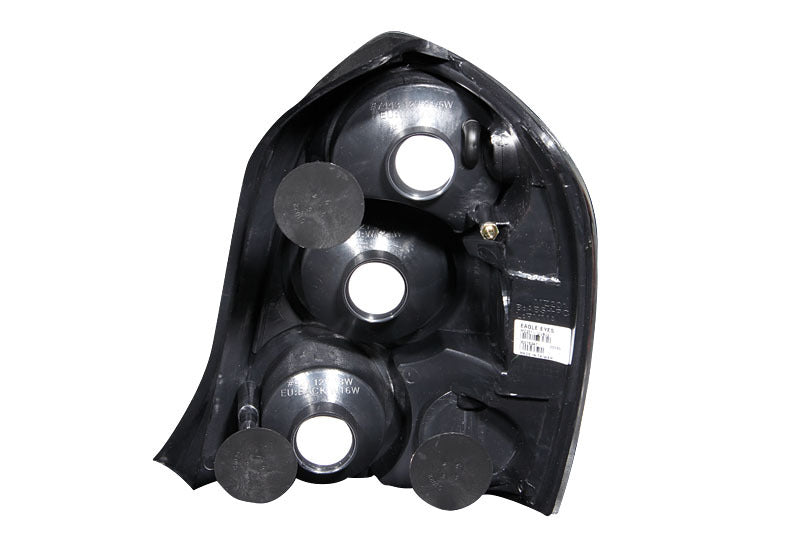 ANZO 2002-2003 Mazda Protege 5 Lanternas traseiras pretas