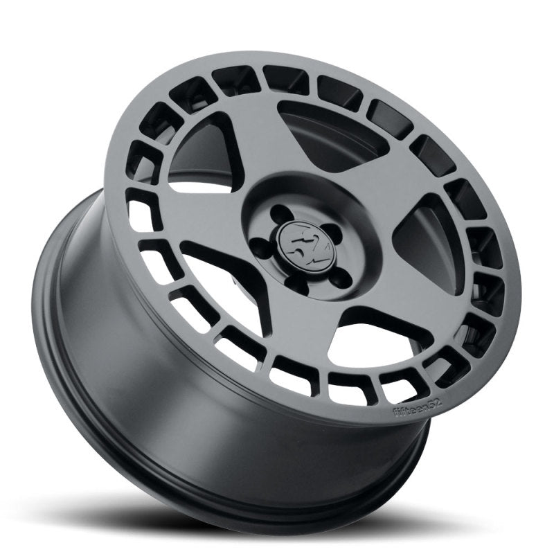 quinze52 Turbomac 18x8,5 5x108 42mm ET 63,4mm Furo central Asfalto Roda preta