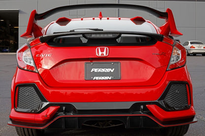 Kit de gancho de remolque Perrin Civic SI/Type-R/Hatchback de 10.ª generación (trasero) - Rojo