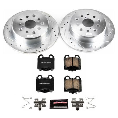 Power Stop 98-05 Lexus GS300 Traseiro Z23 Evolution Kit de freio esportivo