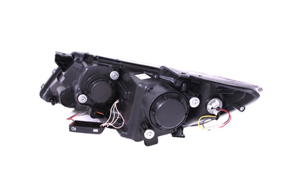 ANZO 2011-2013 Kia Optima Projector Faróis c/ Halo Chrome (CCFL)