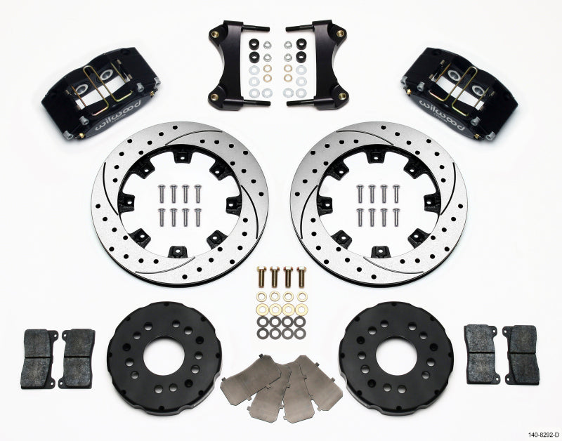 Wilwood Dynapro Radial Front Kit 12.19in Perfurado 95-99 Mitsubishi Eclipse (*Kit de Linha Necessário*)