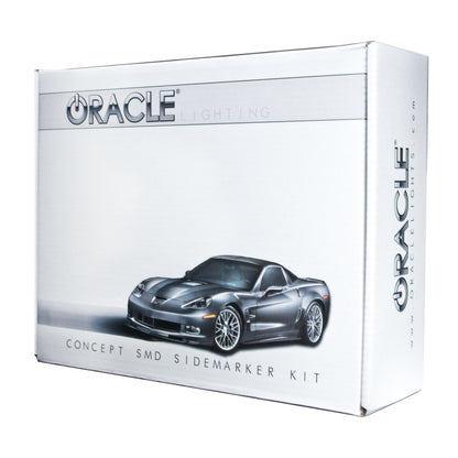 Oracle 05-13 Chevrolet Corvette C6 Concept Sidemarker Set - Tinted - No Paint