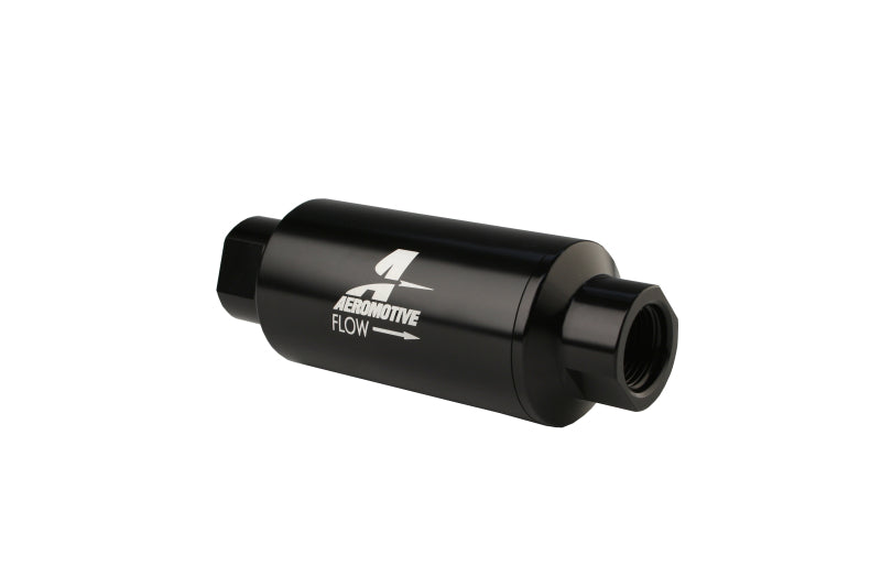 Filtro em linha aeromotivo - AN-10 - preto - 10 mícrons