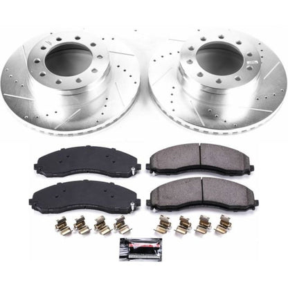 Power Stop 17-19 Ford F-450 Super Duty Front Z36 Kit de freno de camión y remolque