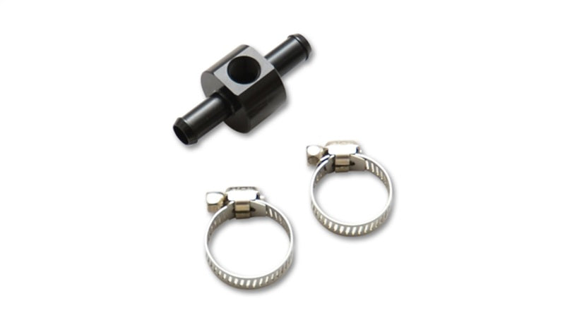 Unión de púas en línea vibrante para manguera de DI de 3/8 pulg. con puerto NPT de 1/8 pulg.