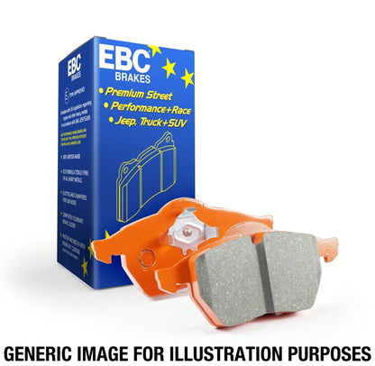 EBC 98-05 Porsche 911 (996) (Cast Iron Rotor only) 3.4 Carrera 2 Orangestuff Front Brake Pads