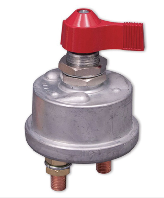Longacre Racing - Interruptor de desconexão da bateria - 2 terminais de classificação contínua de 175 ampères, pico de 1000 ampères (45760)