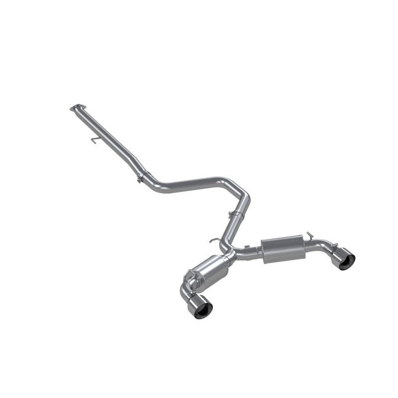 MBRP 2019+ Hyundai Veloster N 2.0L Turbo 3in Cat Back - Aço Aluminizado - Ponta T304