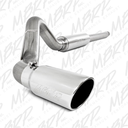 MBRP 11-13 Ford F-250/350/450 6.2L V8 Gas 4in Cat Back Single Side T409 Sistema de escape