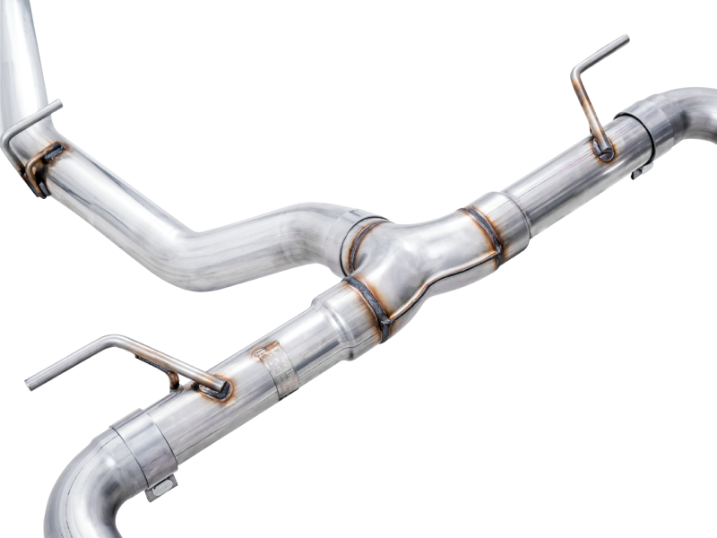 AWE Subaru BRZ/Toyota GR86/Toyota 86 Track Edition Cat-Back Exhaust-Chrome Silver Tips