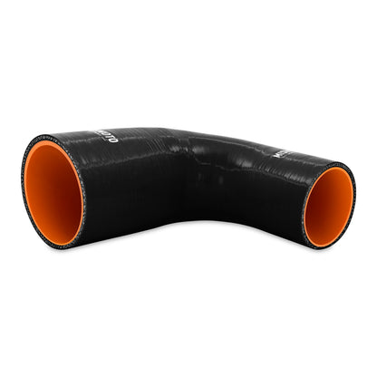Acoplador redutor de silicone Mishimoto 90 graus 3 pol. a 3,5 pol. - Preto