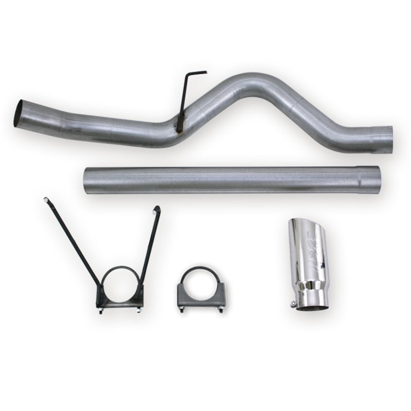 MBRP 10-12 Dodge/Chrysler 2500/3500 Cummins 6.7L Filtro trasero Salida de un solo lado Escape de aluminio