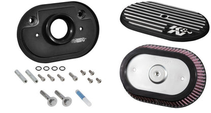 K&N Street Metal Intake System 2017 Harley-Davidson Shaker Black H/D Touring Models