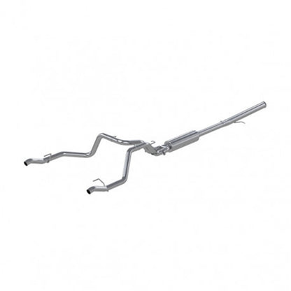 MBRP 19-Up Chevy Silverado 1500 6.2L 2.5in Catback Doble Salida Trasera Aluminizado