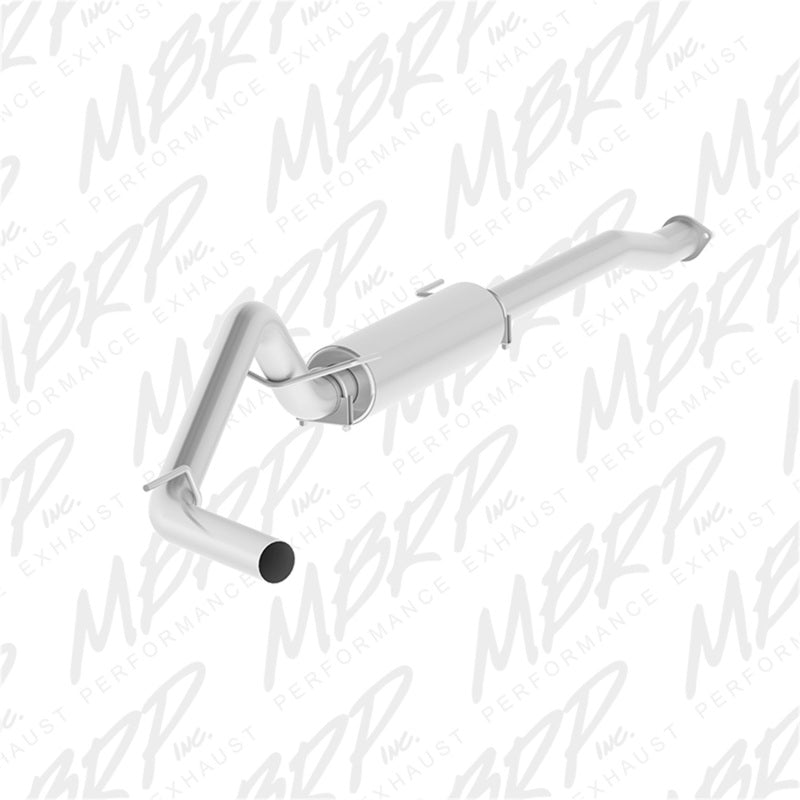 MBRP 16-19 Toyota Tacoma 3,5L 3 pol Cat Back Single Side Sair Sistema de Exaustão de Alume