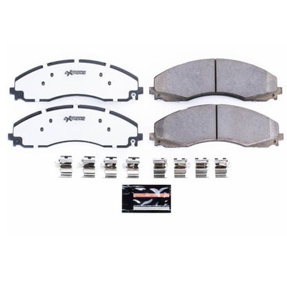 Power Stop 17-19 Ford F-450 Super Duty Front Z36 Truck &amp; Tow Pastillas de freno con hardware