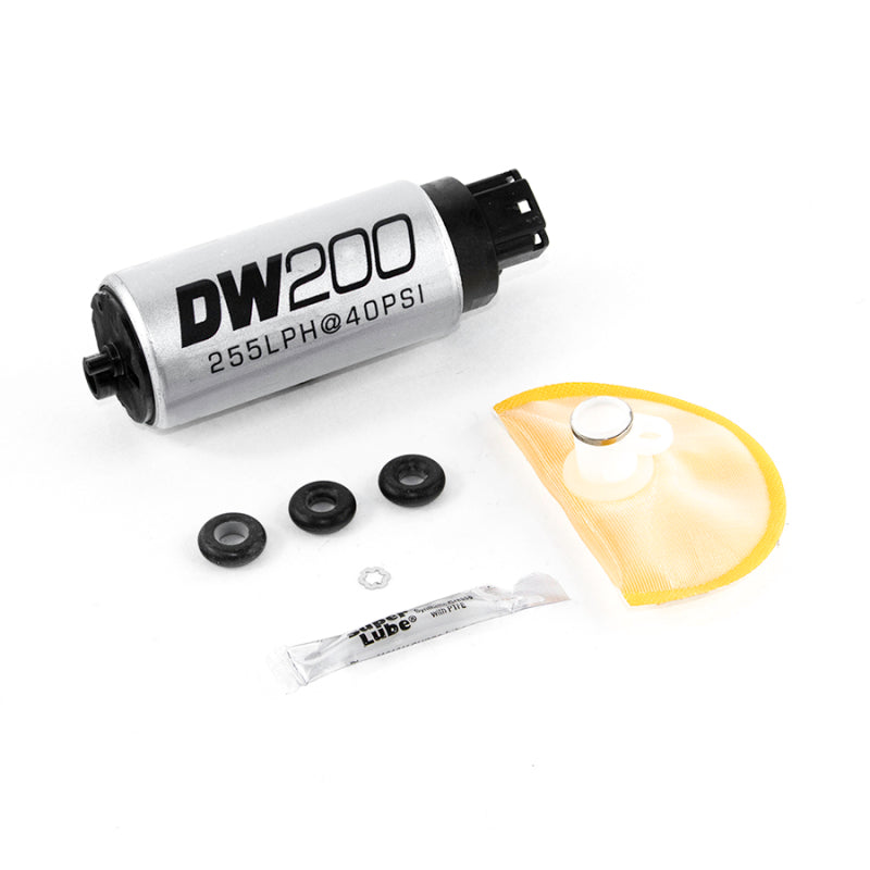 Bomba de combustível no tanque DeatschWerks 255 LPH com kit de configuração 10+ Legacy GT/03-08 G35/350Z