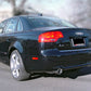 AWE Tuning Audi B7 A4 3.2L Track Edition Dual Tip Exhaust - Diamond Black Tips
