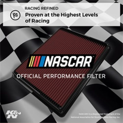 K&N Replacement Air Filter 18-20 Renault Megane IV 1.8L L4