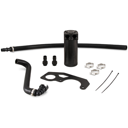 Mishimoto 2018+ Jeep Wrangler JL 2.0L Baffled Oil Catch Can Kit - Preto