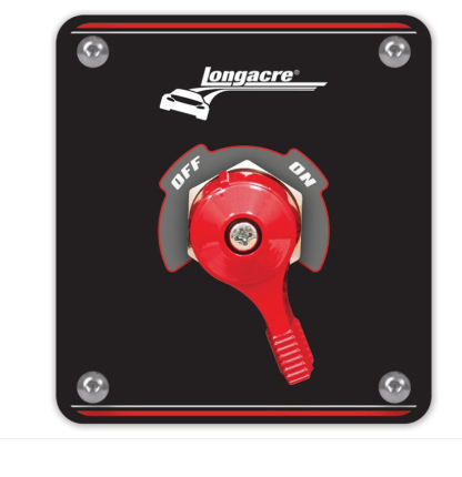 Longacre Racing - Interruptor de desconexão da bateria - 2 terminais de classificação contínua de 175 ampères, pico de 1000 ampères (45760)