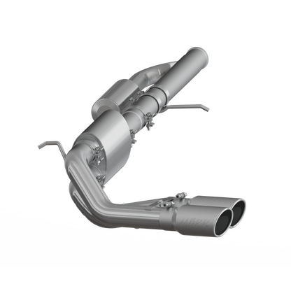 MBRP 09+ Chevrolet Silverado 1500 4.3L 3in Pre-Eje doble salida Cat Back - T409