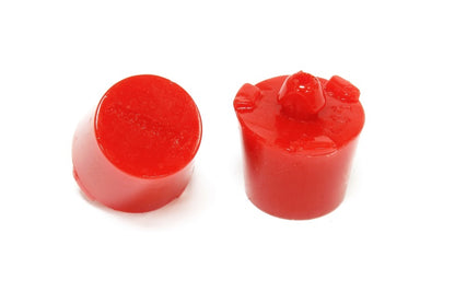 Perrin 15-22 Subaru WRX / 15-21 STI Conjunto de pára-choques de porta-malas ajustável (2 peças) - vermelho