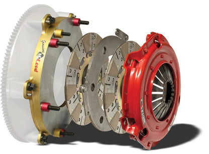 Kit de embrague de doble disco McLeod RXT 1200 2015+ Dodge Challenger Hellcat