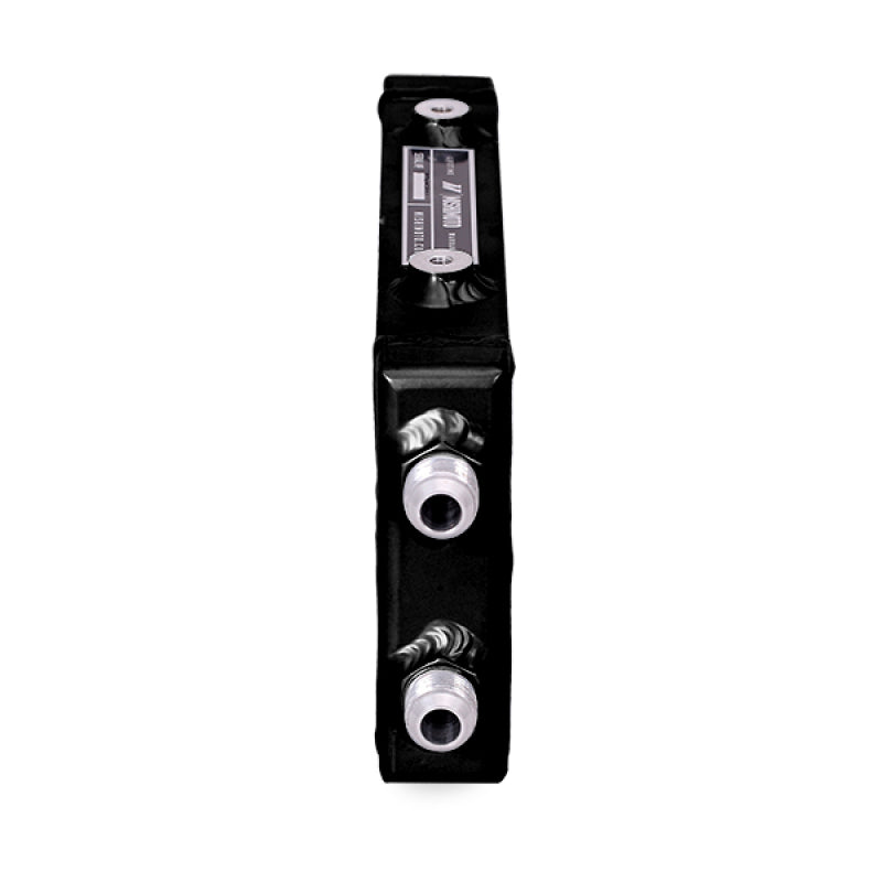 [GARAGE SALE] - Mishimoto Universal Small Bar and Plate Dual Pass Black Oil Cooler