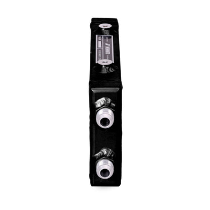 [GARAGE SALE] - Mishimoto Universal Small Bar and Plate Dual Pass Black Oil Cooler