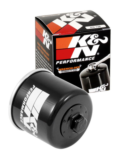 K&N Suzuki / Arctic Cat / Cagiva / Kawasaki / KYMCO / Aprilia 2.813in OD x 3.031in H Oil Filter
