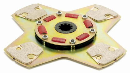 McLeod Disc Racing Only Sprung Hub Flat 4 Paddle 10.5in X 1-3/8 X 10 Spline