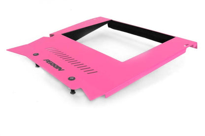 Perrin 2015+ Subaru WRX Engine Cover Kit (Intercooler Shroud + Polea Cover) - Hyper Pink