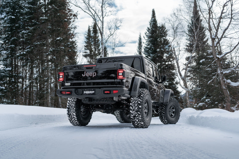 MBRP 2021+ JEEP Gladiator JT 3.0L EcoDiesel XP Series T304SS Filtro trasero de 3 pulgadas con apertura trasera