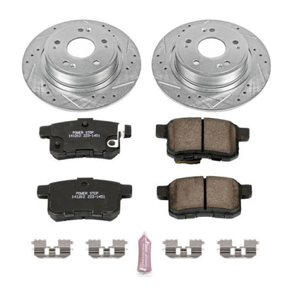 Power Stop 11-14 Acura TSX Trasero Z23 Evolution Sport Juego de frenos