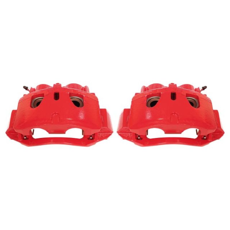 Power Stop 11-19 Chevrolet Silverado 2500 HD Front Red Calipers com suportes - Par