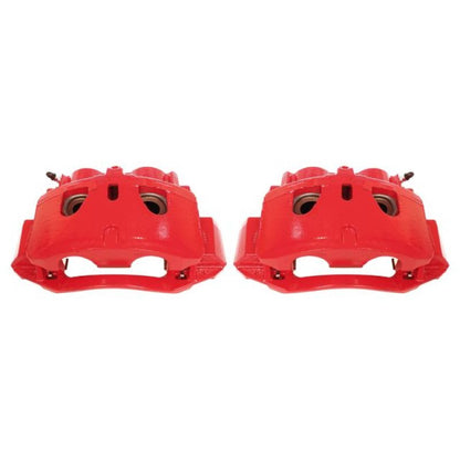 Power Stop 11-19 Chevrolet Silverado 2500 HD Front Red Calipers com suportes - Par
