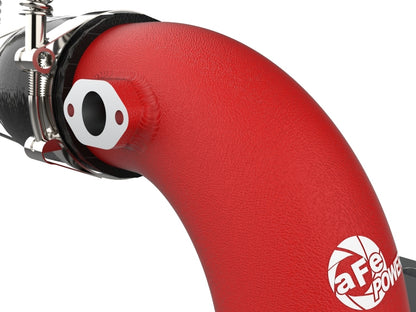 aFe Kia Stinger 18-22 V6-3.3L (tt) BladeRunner Tubo de carga fría - Rojo