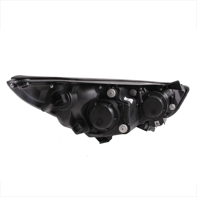 ANZO 2011-2013 Kia Sorento Projetor Faróis c/ Halo Black (CCFL)