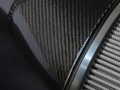 Sistema de admissão de ar de fibra de carbono aFe MagnumFORCE Stage-2 Pro DRY S 08-13 BMW M3 (E9X) V8 4.0L