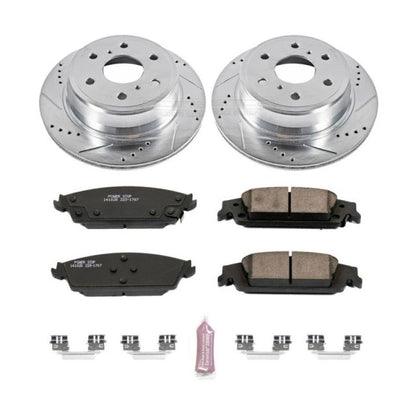 Power Stop 15-19 Cadillac Escalade Trasero Z23 Evolution Sport Juego de frenos