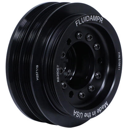 Fluidampr Nissan RB26DET Phase-2 BCNR33 GT-R / BNR-34 GT-R Amortiguador de acero balanceado internamente