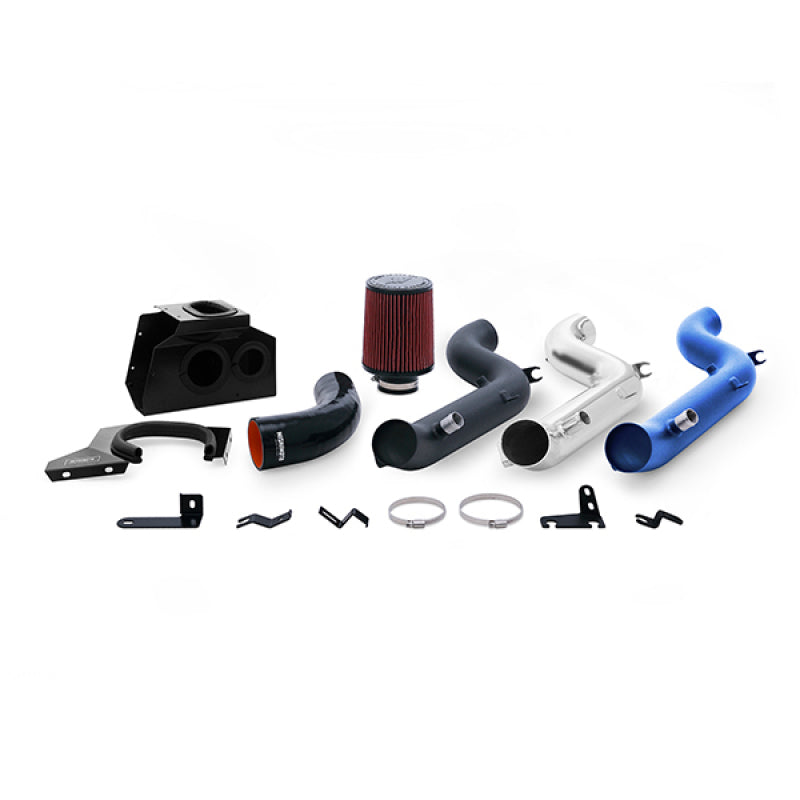 Mishimoto 2016 Ford Focus RS 2.3L Performance Kit de admissão de ar - Rugas Azul Nitro