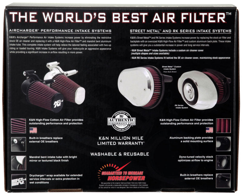 K&N Intake System 13-15 Harley-Davidson Breakout/Fatboy/Deluxe 103 CI