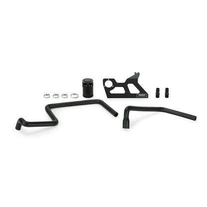 Mishimoto 07-11 Jeep Wrangler JK Baffled Oil Catch Lata - Preto