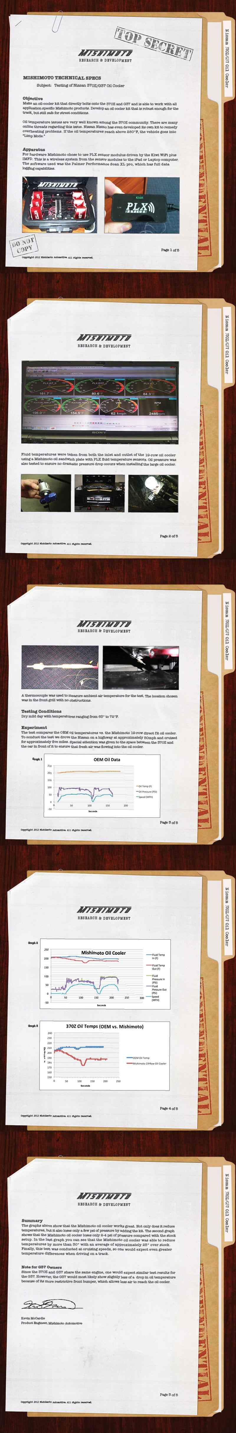 Kit de refrigerador de óleo Mishimoto 09+ Nissan 370Z / 08+ Infiniti G37 (somente cupê)